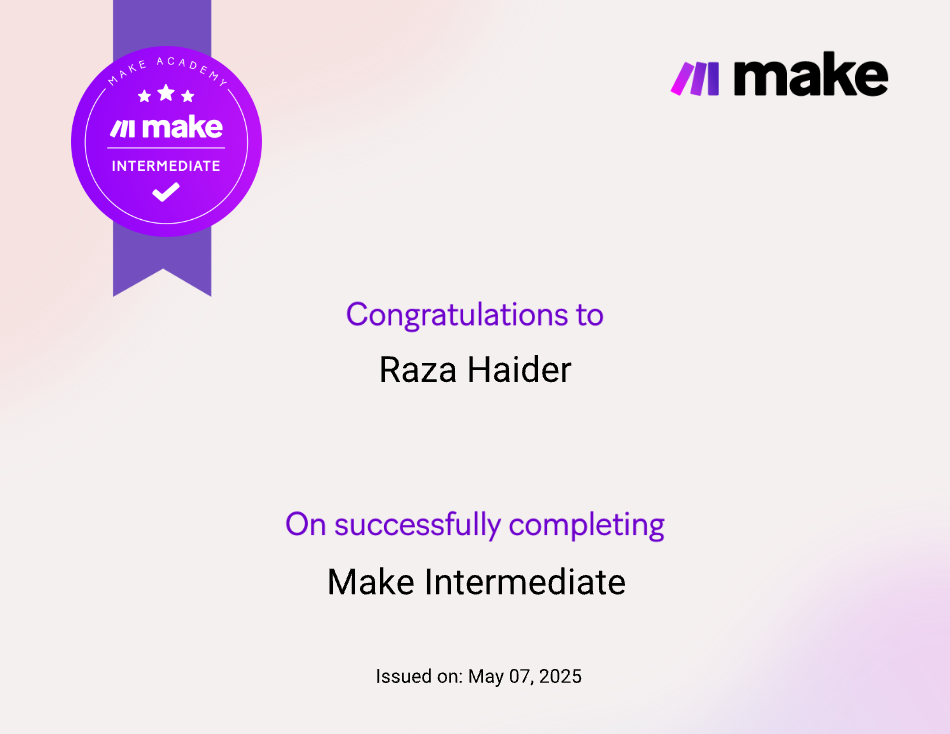Make Intermediate certificate